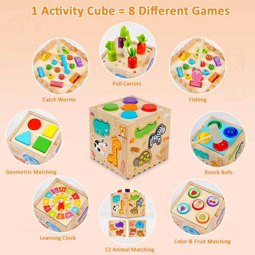 Multifunctional Baby Activity Cube