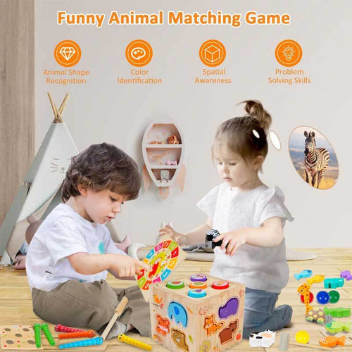 Multifunctional Baby Activity Cube