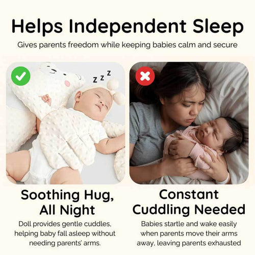 The Hugging Doll That Pats Your Baby to Sleep | Totlogics