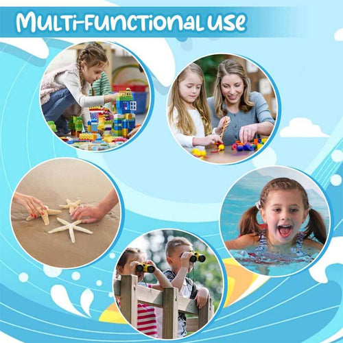 Sea Shell Bags for Beach,2pcs Mesh Seashell Holder,Shelling Collecting Tools Travel Sand Toys Storage Bucket for Sandbox,Beach Vacation Essentials for Kids,The Beach Must Haves Sand Box Toy Bag | Shinymarch