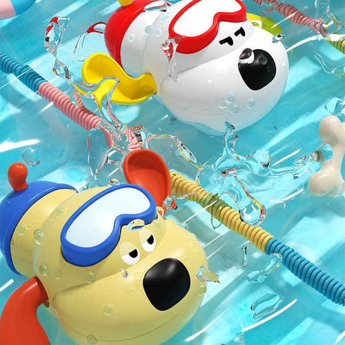 Puppy Bubble Maker for Bath, Nursery Rhyme Musical Bathtub Toy for Baby Kids Happy Bath | Shinymarch®