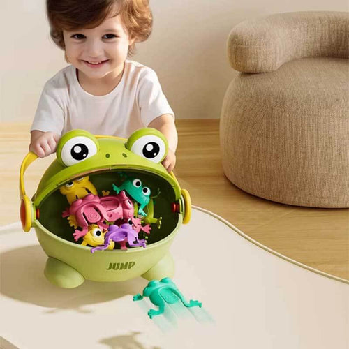 Interactive Jumping Frog Game