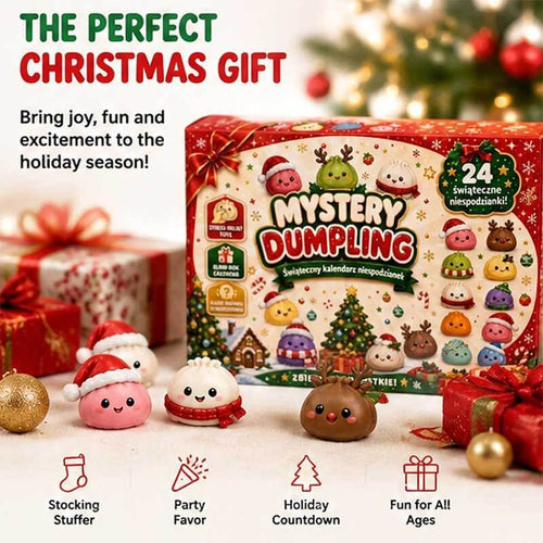 2026 Christmas Squishies Advent Calendar, 24-Day Countdown for Adults | Shinymarch