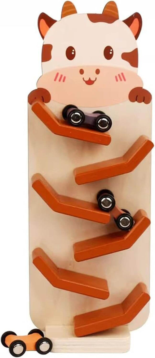 Animal Wooden Car Ramps Toys