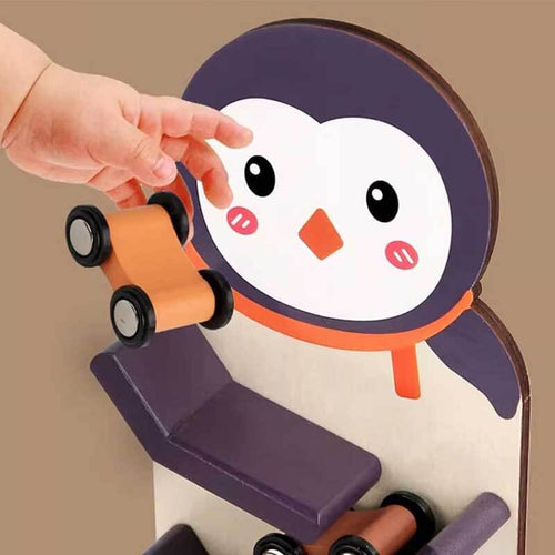 Animal Wooden Car Ramps Toys