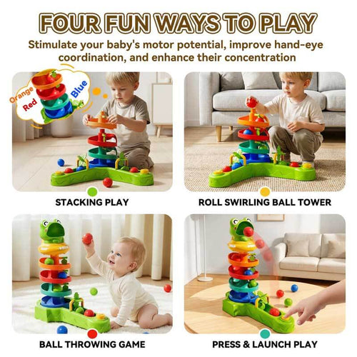Frog Ball Drop Toy