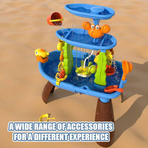 HydroFlow Electric Water Toy, electric water toy for kids, bathtub water pump toy, Best outdoor water toys for summer 2025, pool water toys for toddlers, Splashin' Kids Water Table, Little Tikes Spiralin' Seas Waterpark | Totlogics 