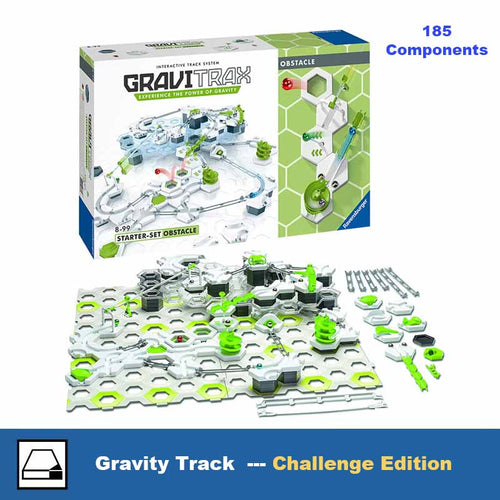 GraviTrax Gravity & Magnetic Marble Game, Challenging STEM Toy for Kids, Brain-Building, Educational Gift, Engages Critical Thinking & Problem Solving, Ages 8+ | Totlogics