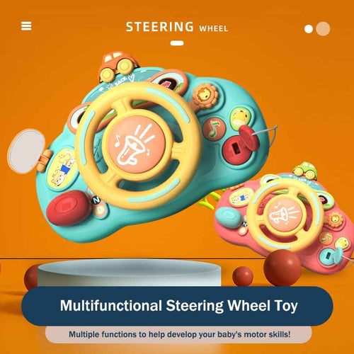 Multifunctional Steering Wheel Toy