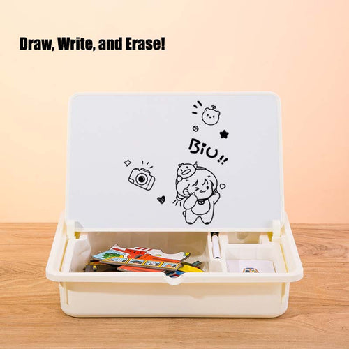 Magnetic Puzzle Drawing Board, magnetic puzzle toys for kids, educational magnetic drawing board, preschool learning toys ages 3-6, magnetic dress-up toy for girls, transportation puzzle for toddlers| Totlogics