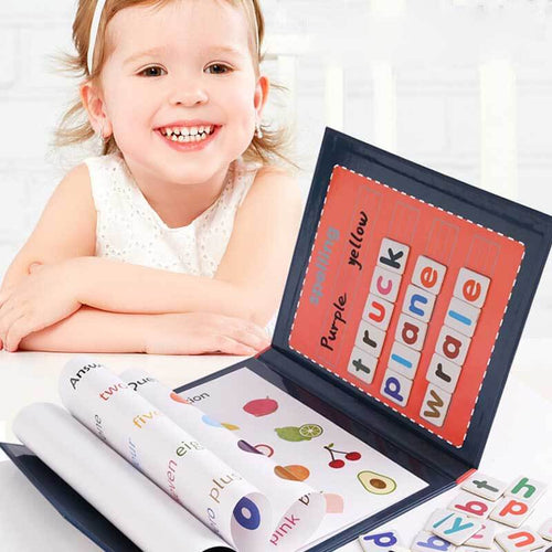 Magnetic Word Learning Book | Shinymarch