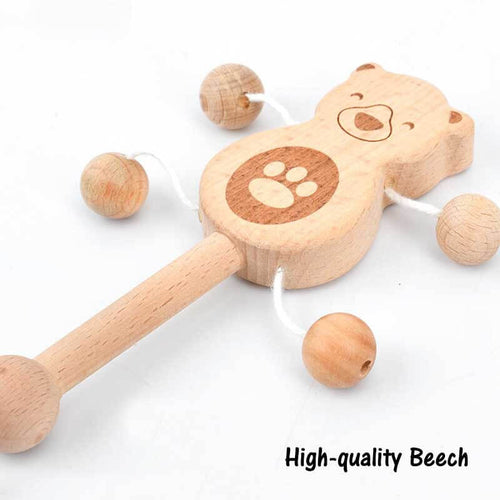 Newborn Wooden Hand Bell Set | Shinymarch