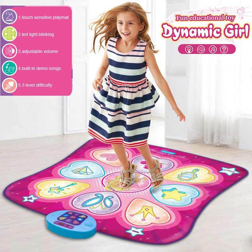 Dance Mixer Rhythm Step Play Mat for Boys and Girls | Shinymarch®